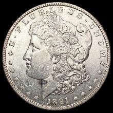 1891-S Morgan Silver Dollar UNCIRCULATED