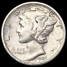 1924-S Mercury Dime CLOSELY UNCIRCULATED