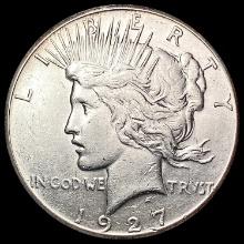 1927 Silver Peace Dollar CLOSELY UNCIRCULATED