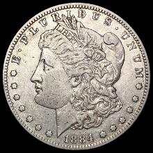 1884-S Morgan Silver Dollar LIGHTLY CIRCULATED