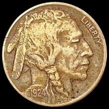 1924-D Buffalo Nickel CLOSELY UNCIRCULATED