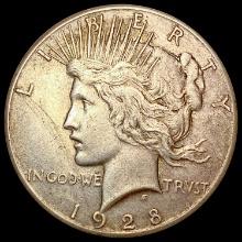 1928 Silver Peace Dollar NICELY CIRCULATED