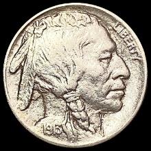 1913-S Buffalo Nickel CHOICE AU