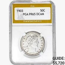 1903 Barber Half Dollar PGA PR65 DCAM