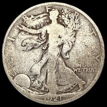 1921-D Walking Liberty Half Dollar NICELY CIRCULATED