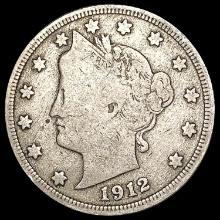 1912-S Liberty Victory Nickel NICELY CIRCULATED