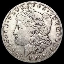 1890-CC Morgan Silver Dollar LIGHTLY CIRCULATED