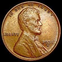 1931-S Wheat Cent CLOSELY UNCIRCULATED