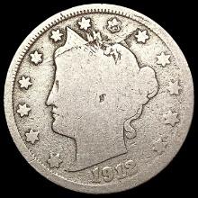 1912-S Liberty Victory Nickel NICELY CIRCULATED