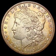 1887-S Morgan Silver Dollar CLOSELY UNCIRCULATED