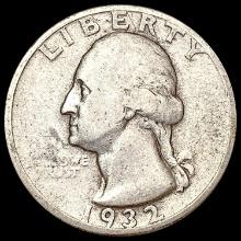 1932-D Washington Silver Quarter LIGHTLY CIRCULATED