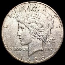 1926-S Silver Peace Dollar CLOSELY UNCIRCULATED