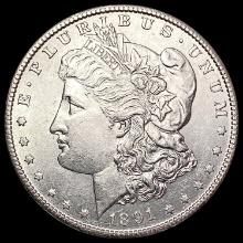 1891-S Morgan Silver Dollar UNCIRCULATED