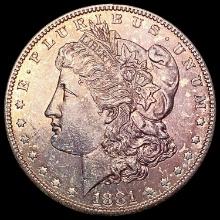 1881-S Morgan Silver Dollar GEM BU