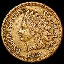 1859 Indian Head Cent CLOSELY UNCIRCULATED