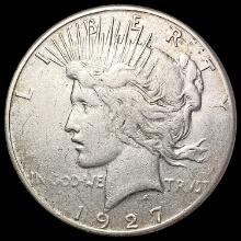 1927-S Silver Peace Dollar LIGHTLY CIRCULATED