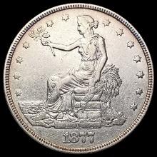 1877 Silver Trade Dollar CLOSELY UNCIRCULATED