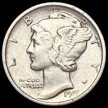 1918-D Mercury Dime CLOSELY UNCIRCULATED