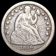 1856-O Seated Liberty Dime LIGHTLY CIRCULATED