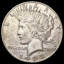 1935-S Silver Peace Dollar CLOSELY UNCIRCULATED