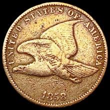 1858 Flying Eagle Cent NICELY CIRCULATED