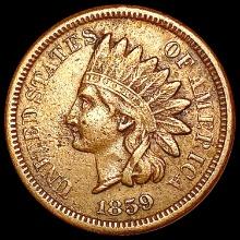 1859 Indian Head Cent CLOSELY UNCIRCULATED