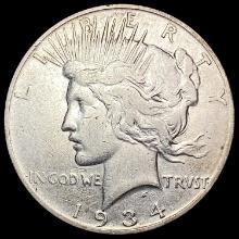 1934-D Silver Peace Dollar LIGHTLY CIRCULATED