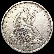 1843-O Seated Liberty Half Dollar NEARLY UNCIRCULATED