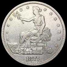 1877-S Silver Trade Dollar CLOSELY UNCIRCULATED