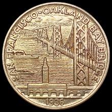 1936-S Bay Bridge Half Dollar CHOICE BU