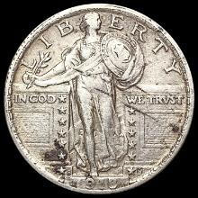 1918-S Standing Liberty Quarter NEARLY UNCIRCULATED