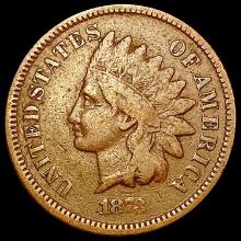 1873 Closed 3 Indian Head Cent LIGHTLY CIRCULATED