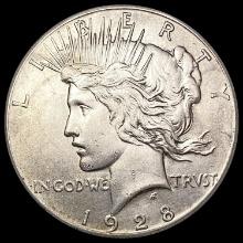 1928 Silver Peace Dollar UNCIRCULATED