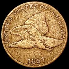 1857 Flying Eagle Cent LIGHTLY CIRCULATED