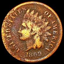 1869 Indian Head Cent NICELY CIRCULATED