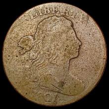 1801 Draped Bust Large Cent NICELY CIRCULATED