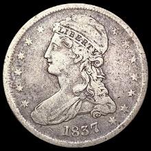 1837 Capped Bust Half Dollar NICELY CIRCULATED