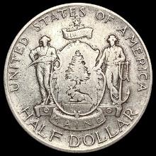 1920 Maine Half Dollar CLOSELY UNCIRCULATED