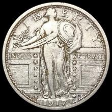 1917 T1 Standing Liberty Quarter NEARLY UNCIRCULATED