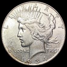 1934 Silver Peace Dollar UNCIRCULATED