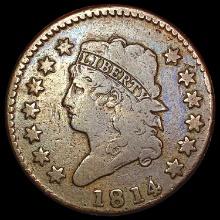 1814 Classic Head Large Cent LIGHTLY CIRCULATED