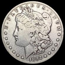 1892-S Morgan Silver Dollar NICELY CIRCULATED