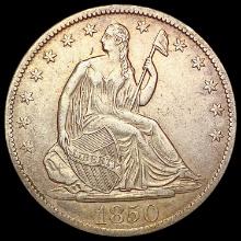 1850-O Seated Liberty Half Dollar CLOSELY UNCIRCULATED
