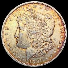 1891-O Morgan Silver Dollar CLOSELY UNCIRCULATED