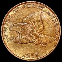 1857 Flying Eagle Cent UNCIRCULATED