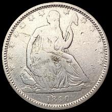 1840-O Seated Liberty Half Dollar LIGHTLY CIRCULATED