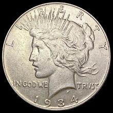 1934 Silver Peace Dollar UNCIRCULATED