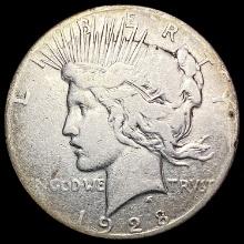 1928 Silver Peace Dollar NICELY CIRCULATED