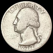 1932-D Washington Silver Quarter NICELY CIRCULATED