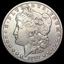 1892-S Morgan Silver Dollar NEARLY UNCIRCULATED